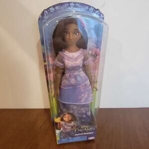 Isabela Madrigal Fashion Doll Disney Encanto with Dress, Shoes, and Glasses New